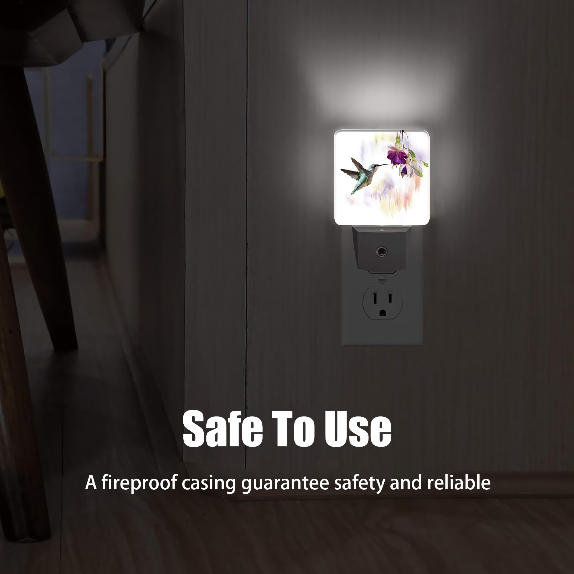 Jopowide decor night light guides hallway and kitchen steps with a gentle glow.