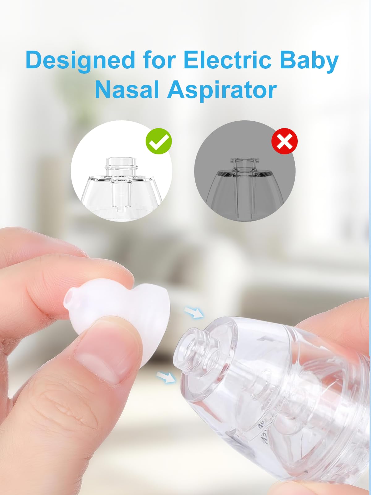 Jordcaslee soft-suction tip offers comfortable, baby-friendly use.