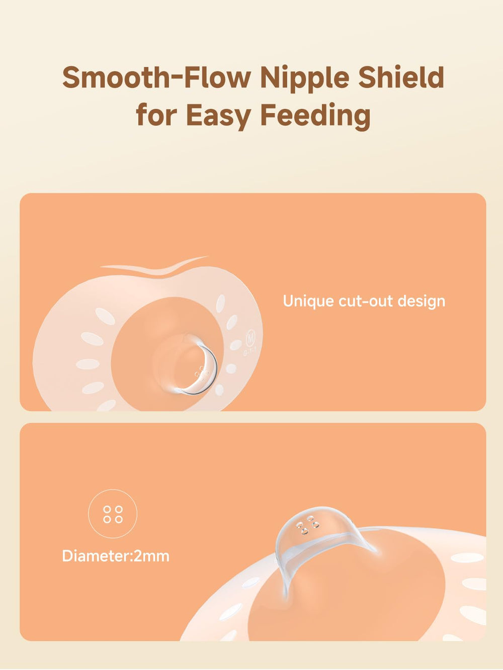 Jordcaslee nipple shield storage case keeps shields clean for travel.