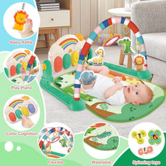 Joryuek light-up piano mat invites musical play and discovery.
