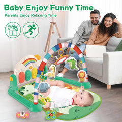 Joryuek self-discovery mirror helps baby observe reflections during play.