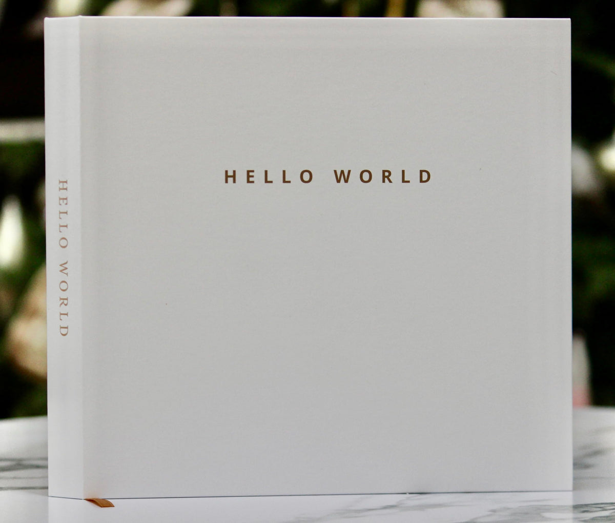 Joss & Lac Design off white cover minimalist keepsake for baby memories