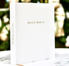 Joss & Lac Design ultrasound firsts layout with prompts for busy parents