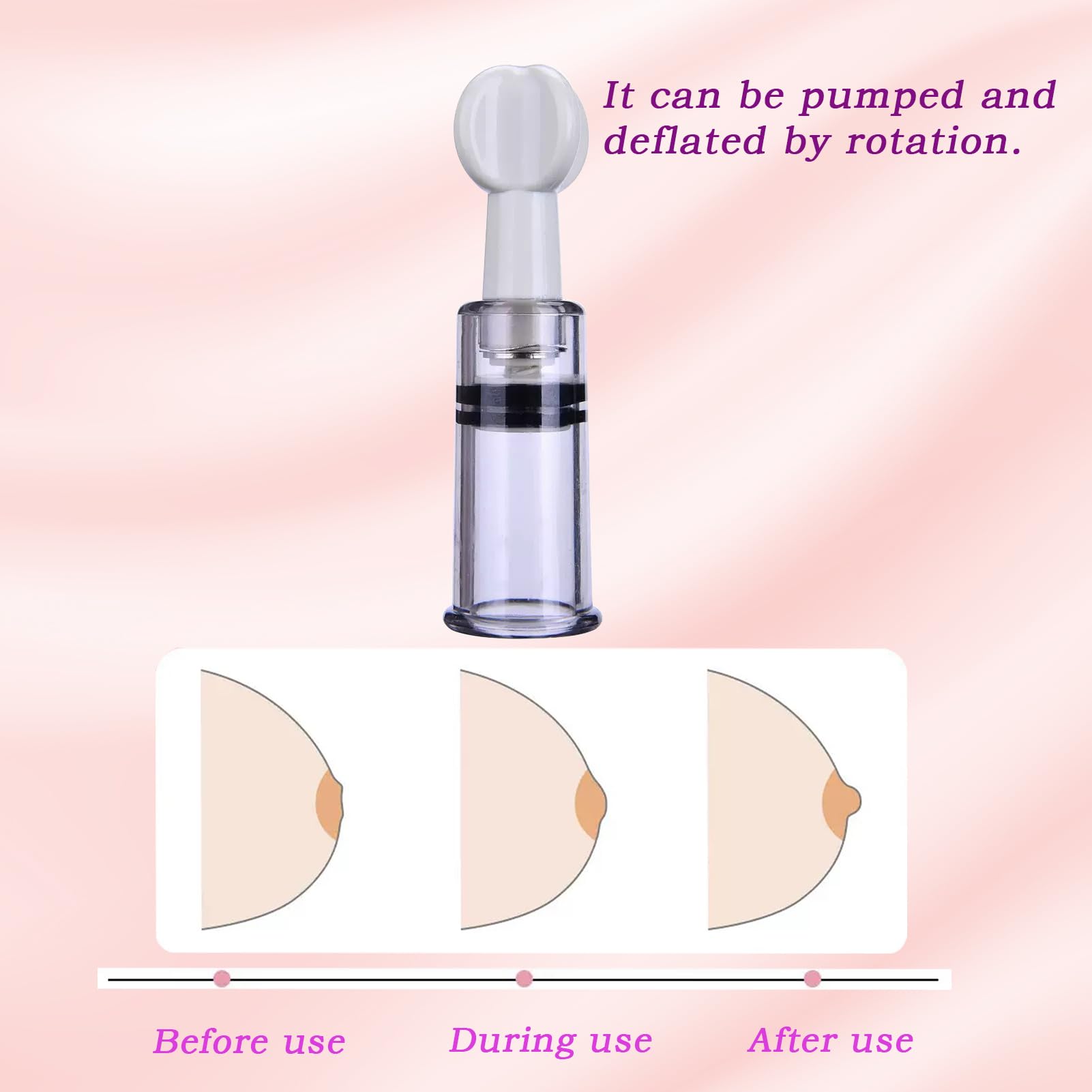 Josuyofo nipple-corrector comfort-fit design offers discreet wear under clothing.