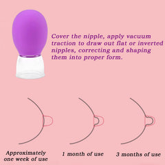 Josuyofo nipple-corrector variety-kit showcases three styles for day and night use.