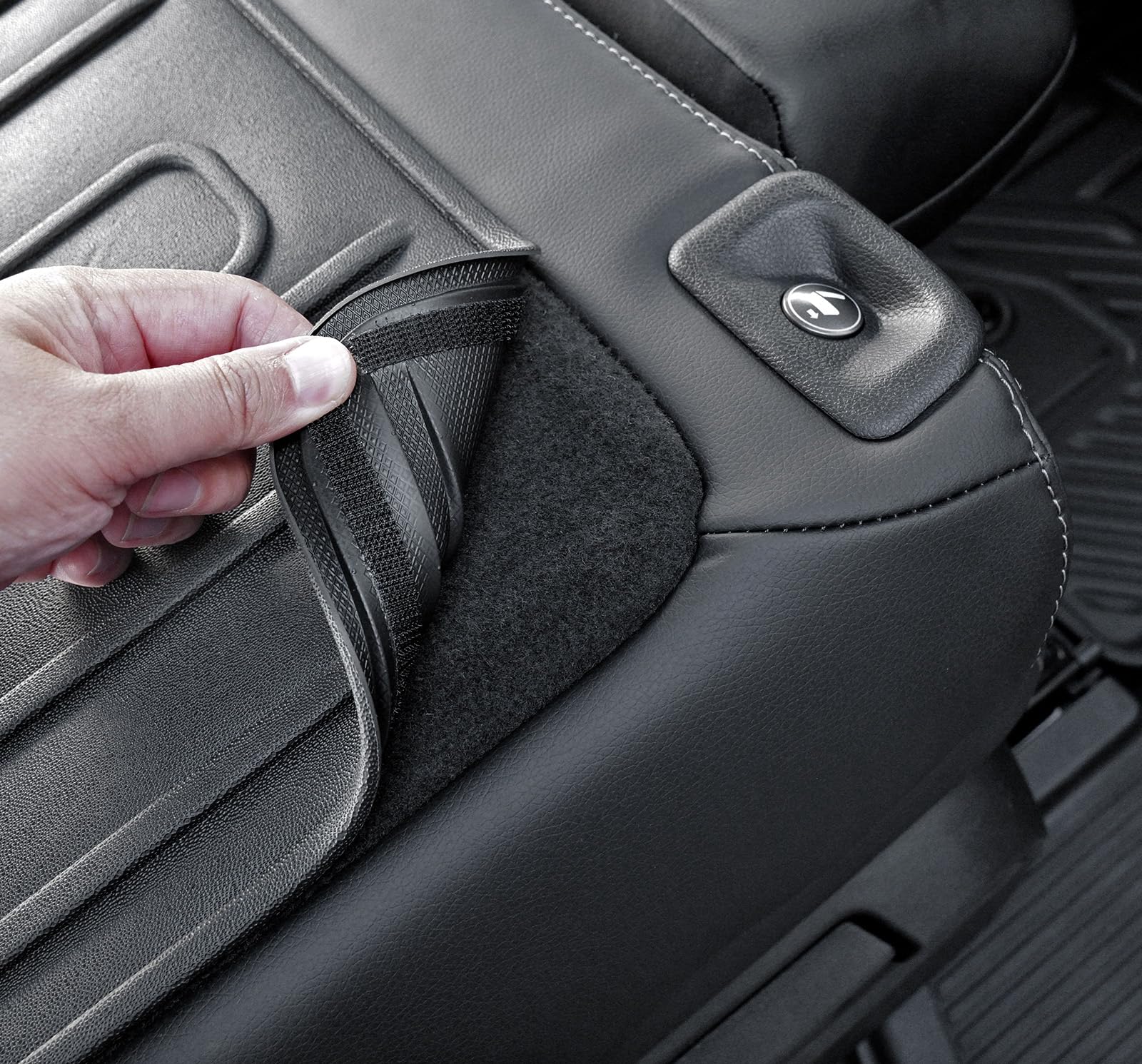 JOULARISE backrest mats with hook-and-loop fasteners stay firmly attached