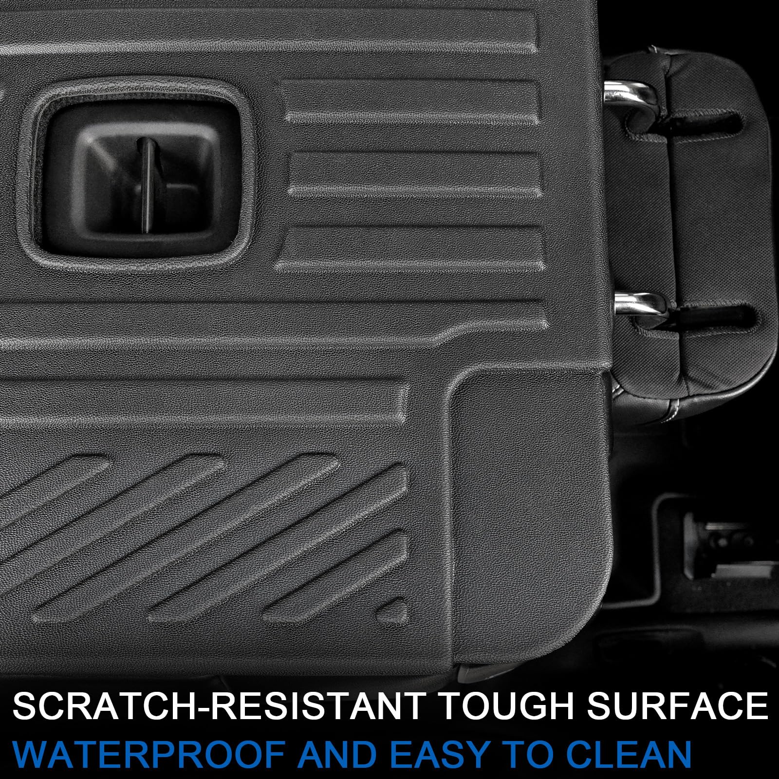 JOULARISE easy-clean backrest mats wipe or rinse after trips.