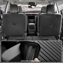 JOULARISE Jeep Grand Cherokee L 6-seater kick mats protect rear seats.