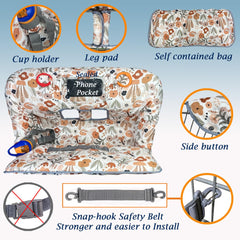 JOWEY extra-large size fits most carts for full coverage