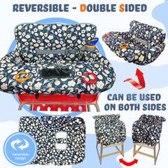 JOWEY waterproof layer keeps baby dry on wet surfaces.