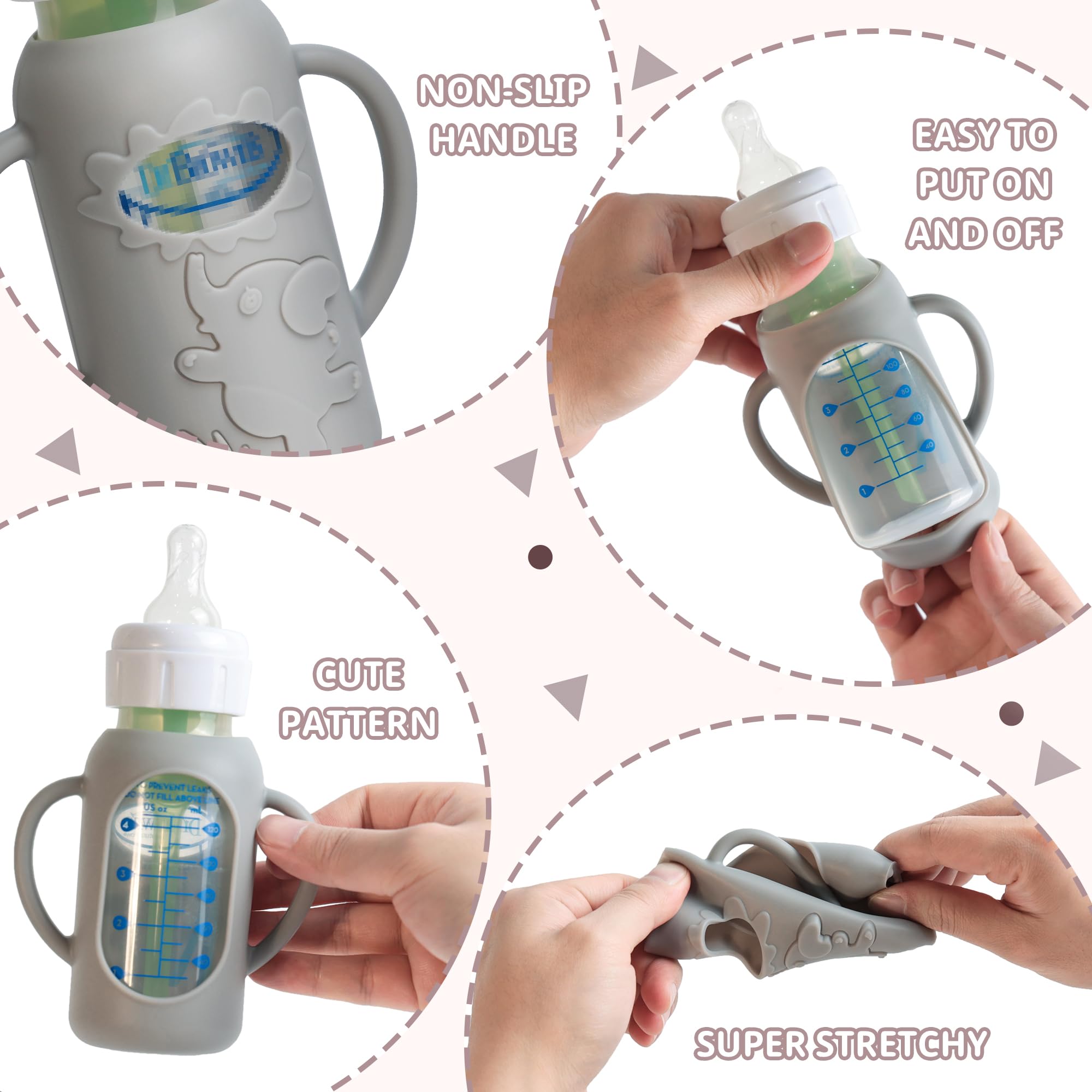 Joxodak silicone sleeve adds drop resistance for durable bottle use.