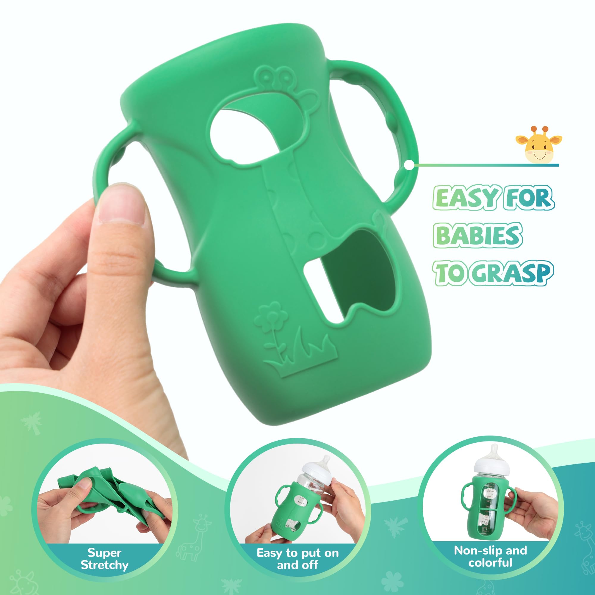 Joxodak 3 sleeves and 3 caps layout highlights complete bottle protection and leak prevention