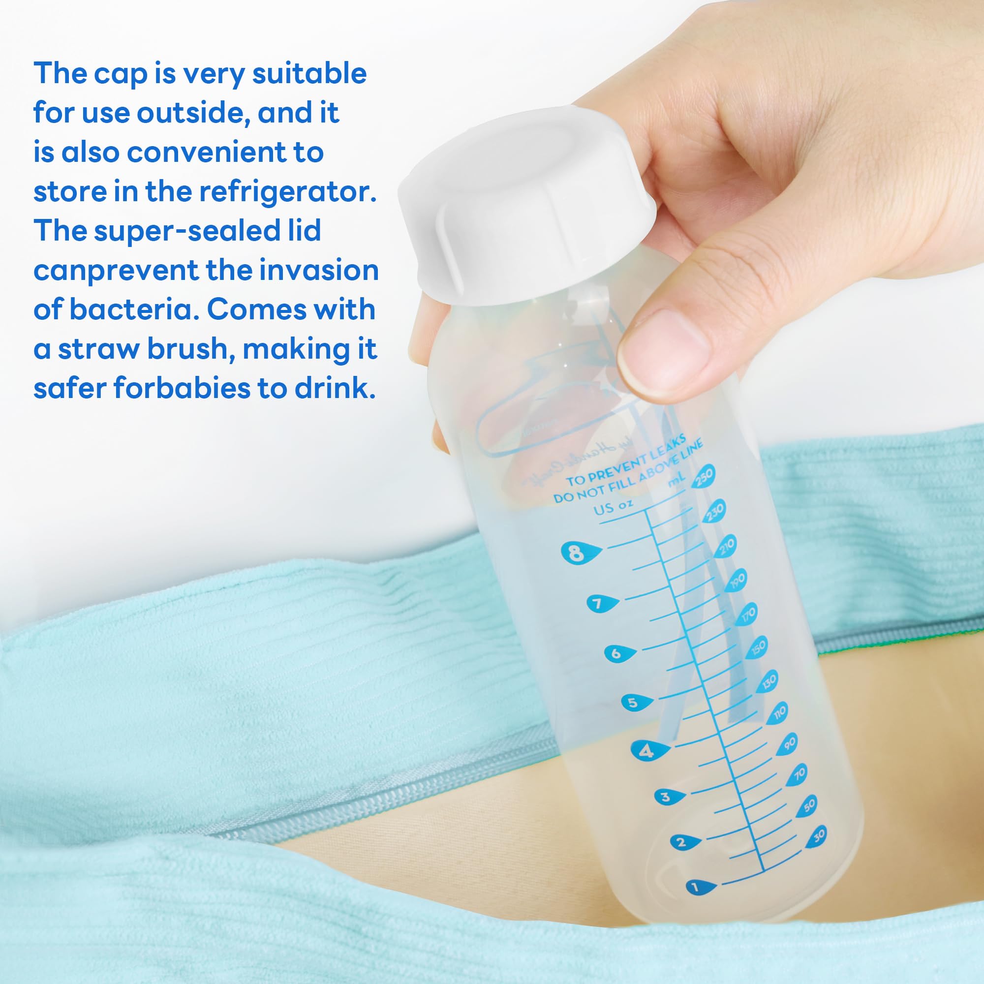 Pack of 10 Joxodak caps for busy households and caregivers