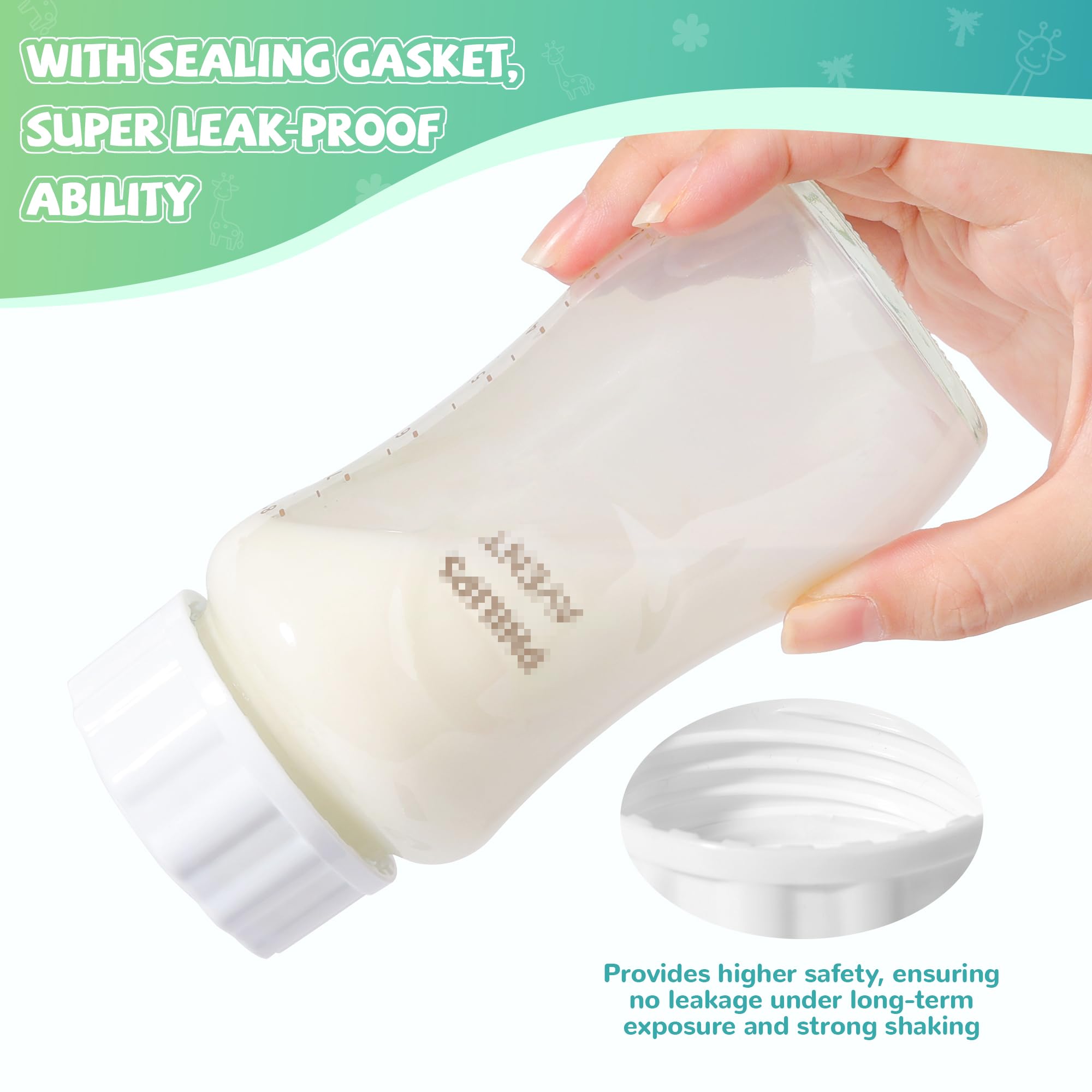 Joxodak silicone sleeve on Philips Avent 8oz bottle confirms compatibility and grip