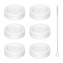 Joxodak travel bottle cap for wide-neck 5oz bottles with secure leak protection on the go