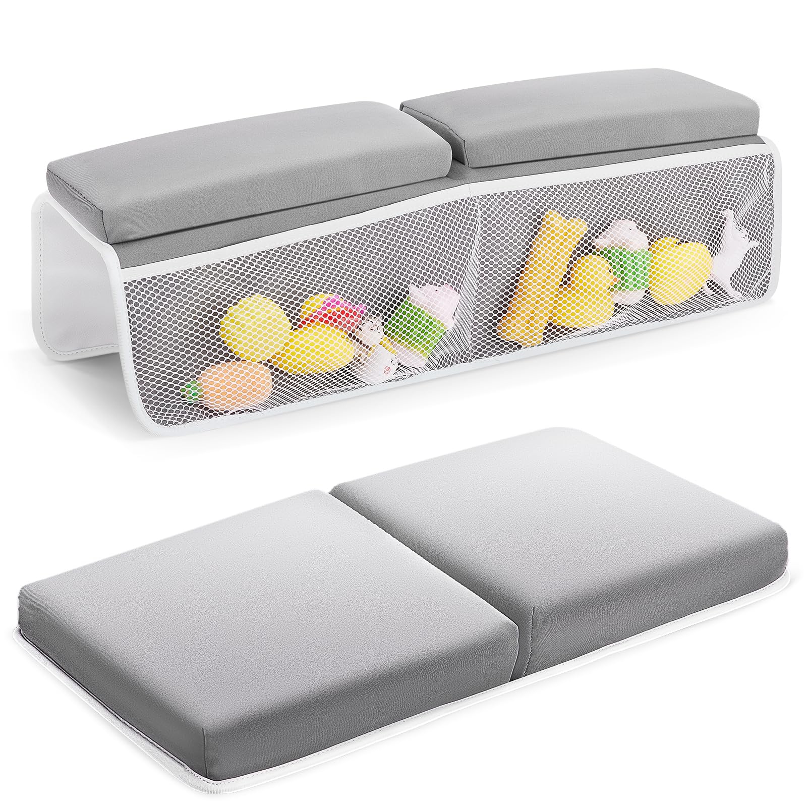 JOY ANAN baby bath kneeler memory foam close-up shows comfortable cushion