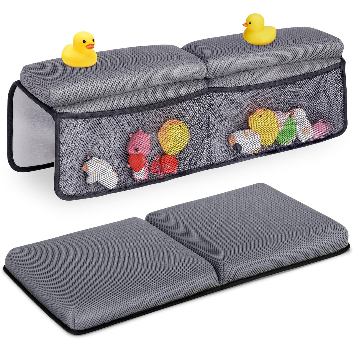 JOY ANAN baby bath kneeler memory foam cushions knees during tub time.