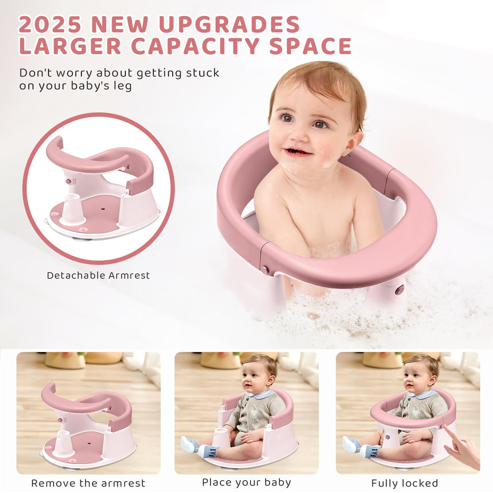 Joy Anan bath seat material-pp-tpr image notes skin-friendly non-toxic construction