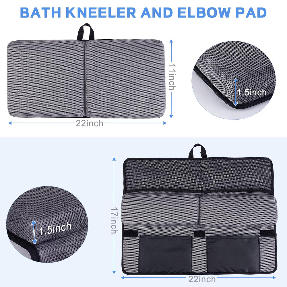 JOY ANAN elbow rest pad back suction cups secure grip for safe bath time.