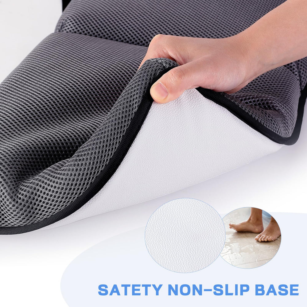 JOY ANAN elbow rest pad non-slip bottom stays in place during splashing.