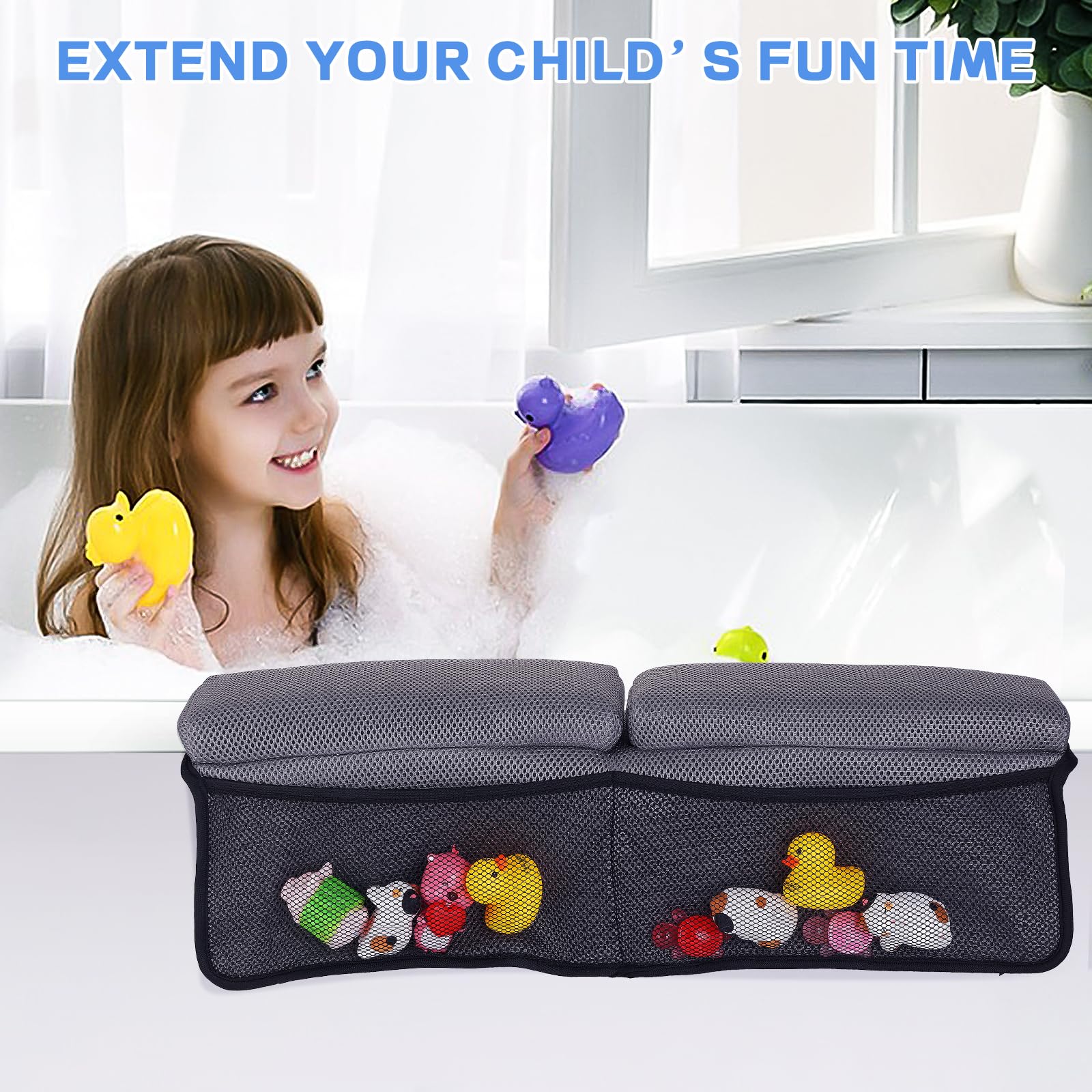 JOY ANAN memory foam padding provides lasting knee and elbow support.