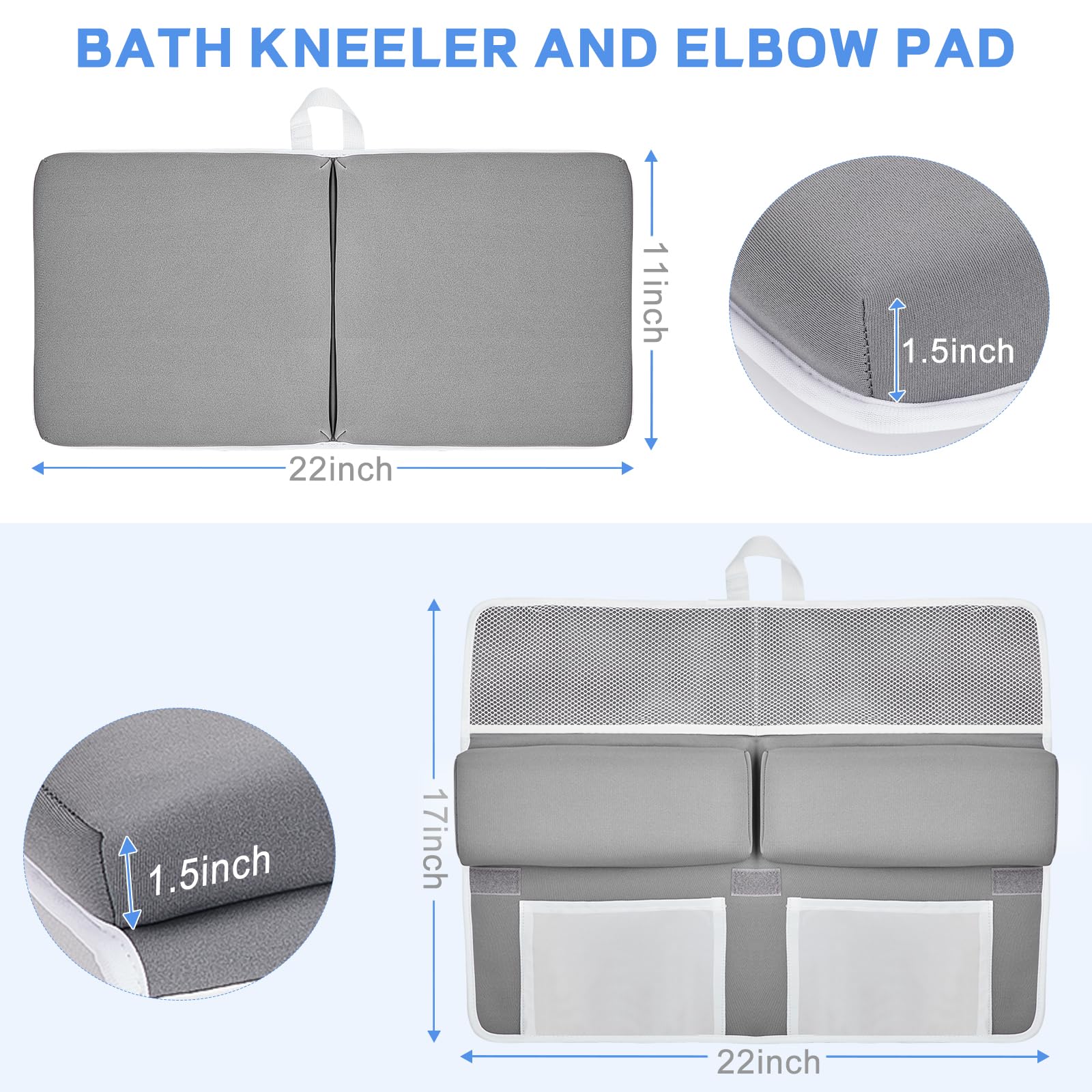 JOY ANAN suction cups and anti-slip base secure the pad in place