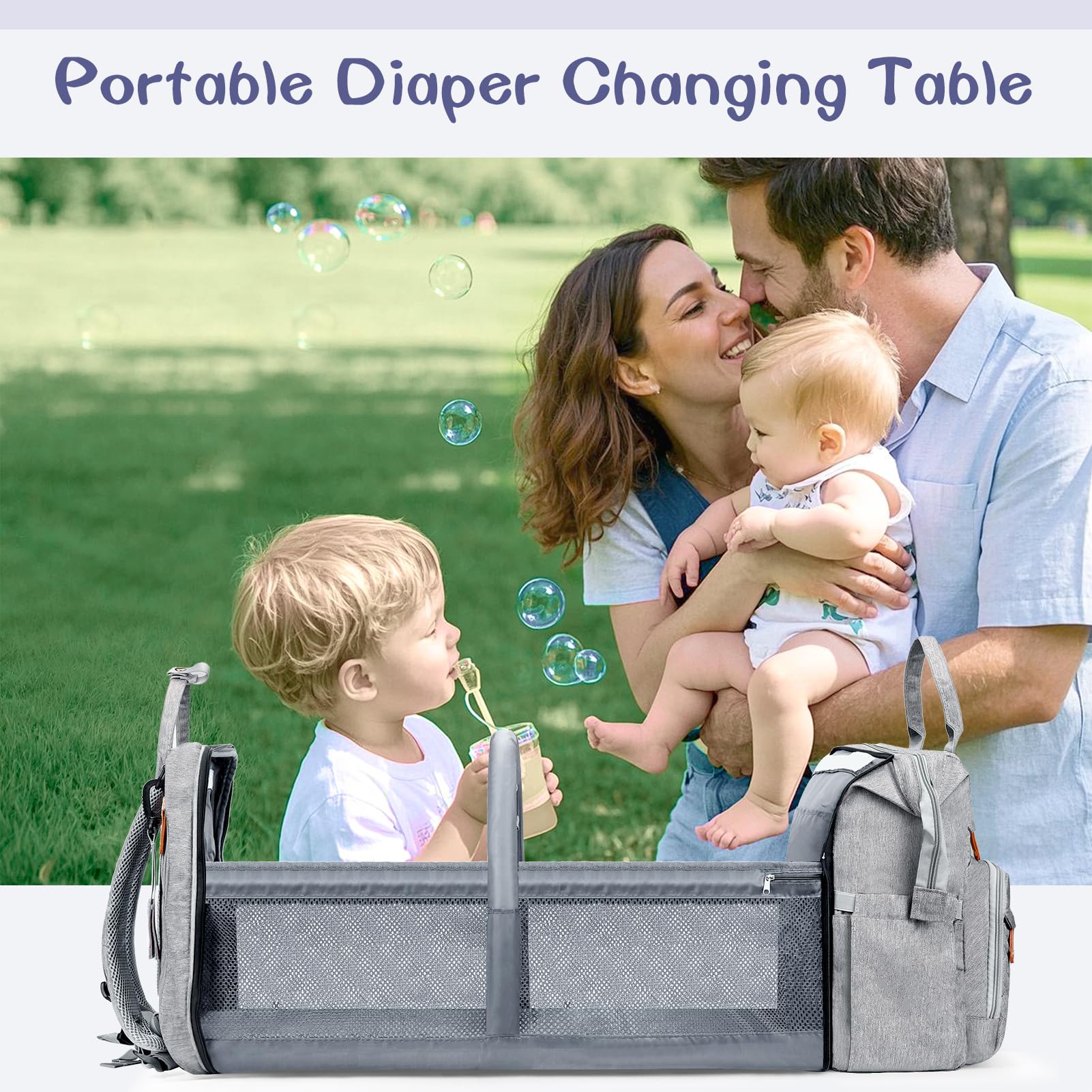 JOYCE stroller attachment straps for secure transport on rides