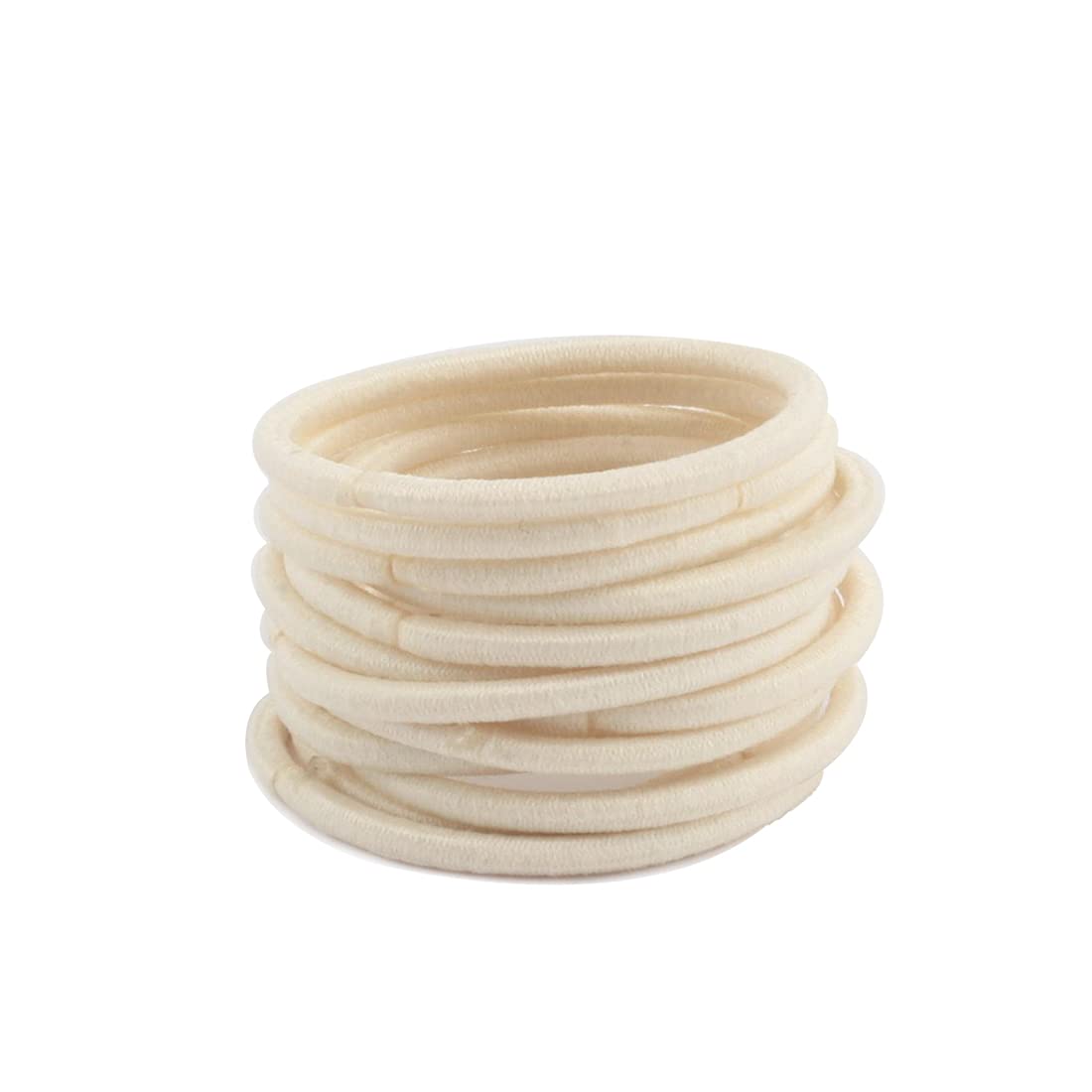 Joyeah beige-blonde hair ties for DIY styling and quick everyday ponytails.