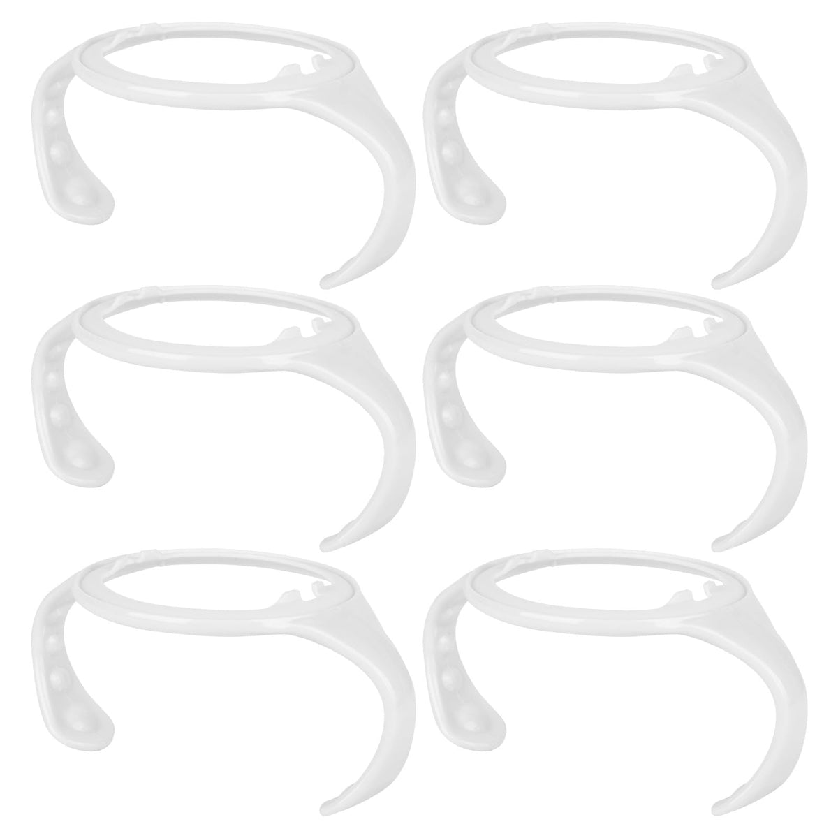 joyfeed 6-pack bottle handles on Tommee Tippee setup enhance newborn grip during feeds