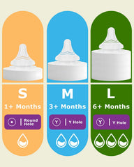 Joyfeed anti-colic vent system detail supports calmer feeds.