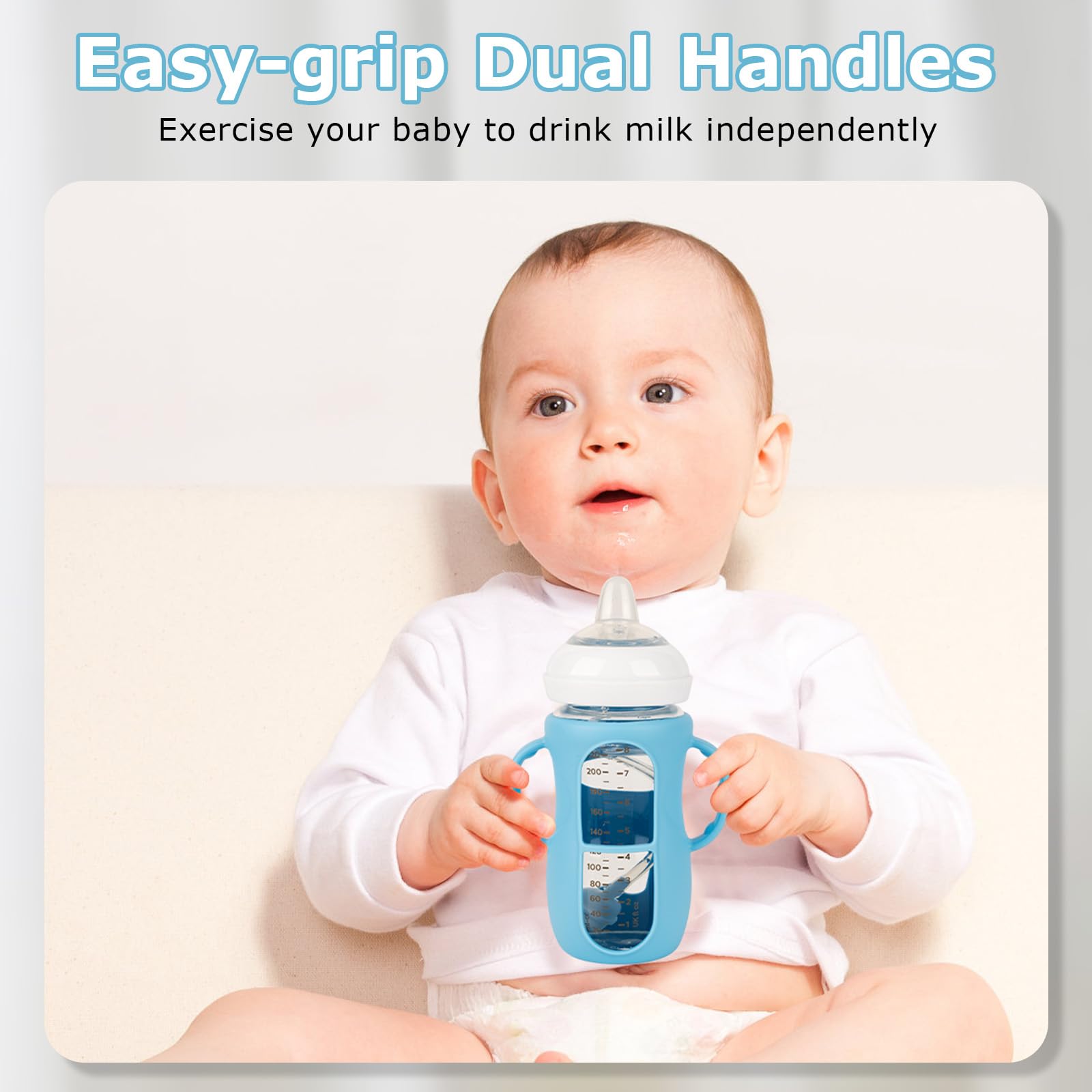 Joyfeed 8oz Avent glass bottle compatibility shows versatile use