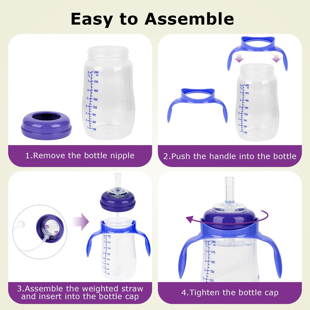 Joyfeed easy-grip handle supports toddler independence