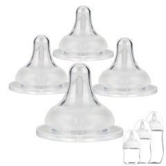 Joyfeed Meudim Flow size M nipple close-up with soft silicone for natural latch.