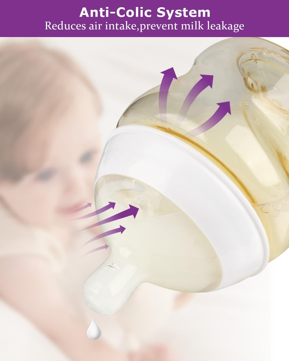Joyfeed ultra-soft BPA-free silicone nipple for gentle gums