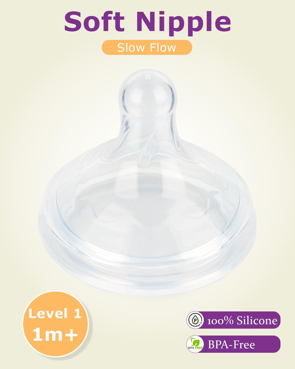 Joyfeed slow-flow nipple highlights natural latch and calm feeding sessions