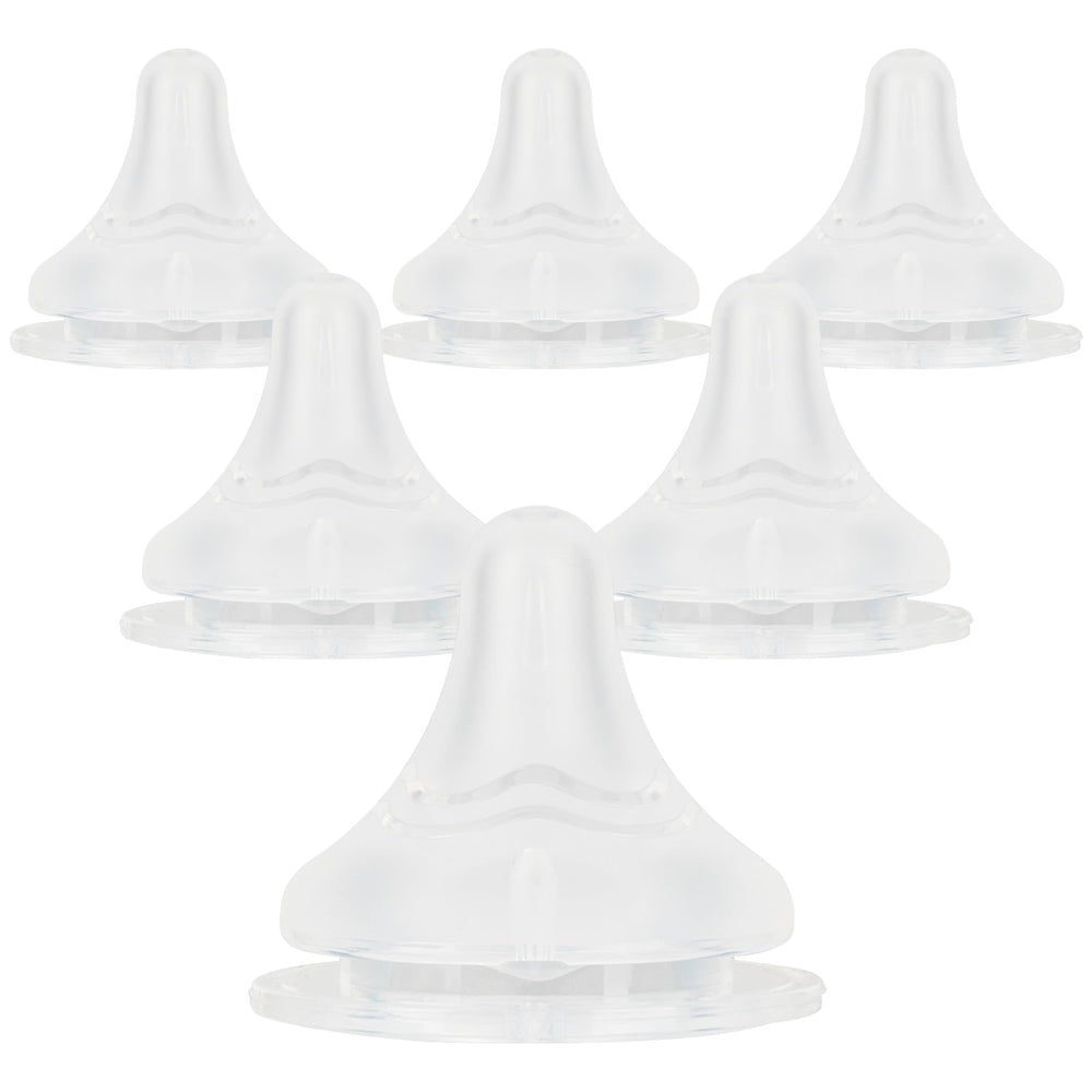 Joyfeed silicone nipple for Lansinoh bottle—M size replacement for easy feeding