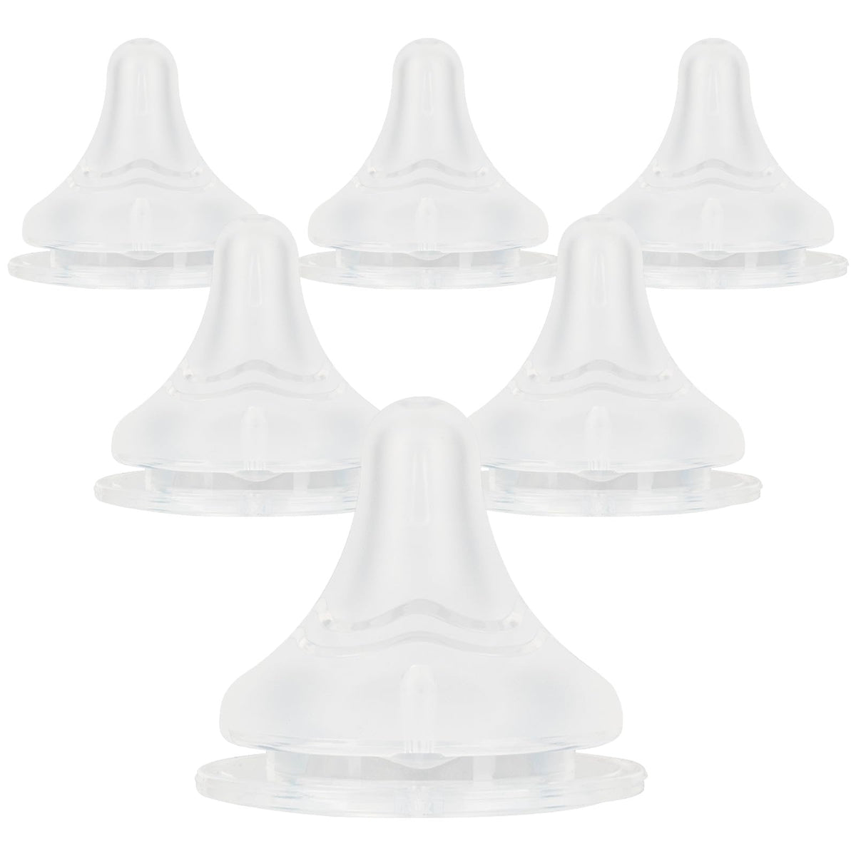 Joyfeed silicone nipple for Lansinoh bottle—M size replacement for easy feeding