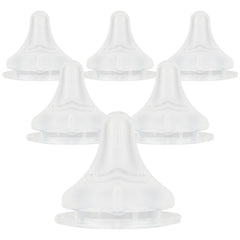 Joyfeed silicone nipple for Lansinoh bottle—M size replacement for easy feeding