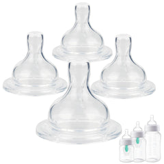 Joyfeed silicone nipple closeup ultra-soft material for gentle feeding