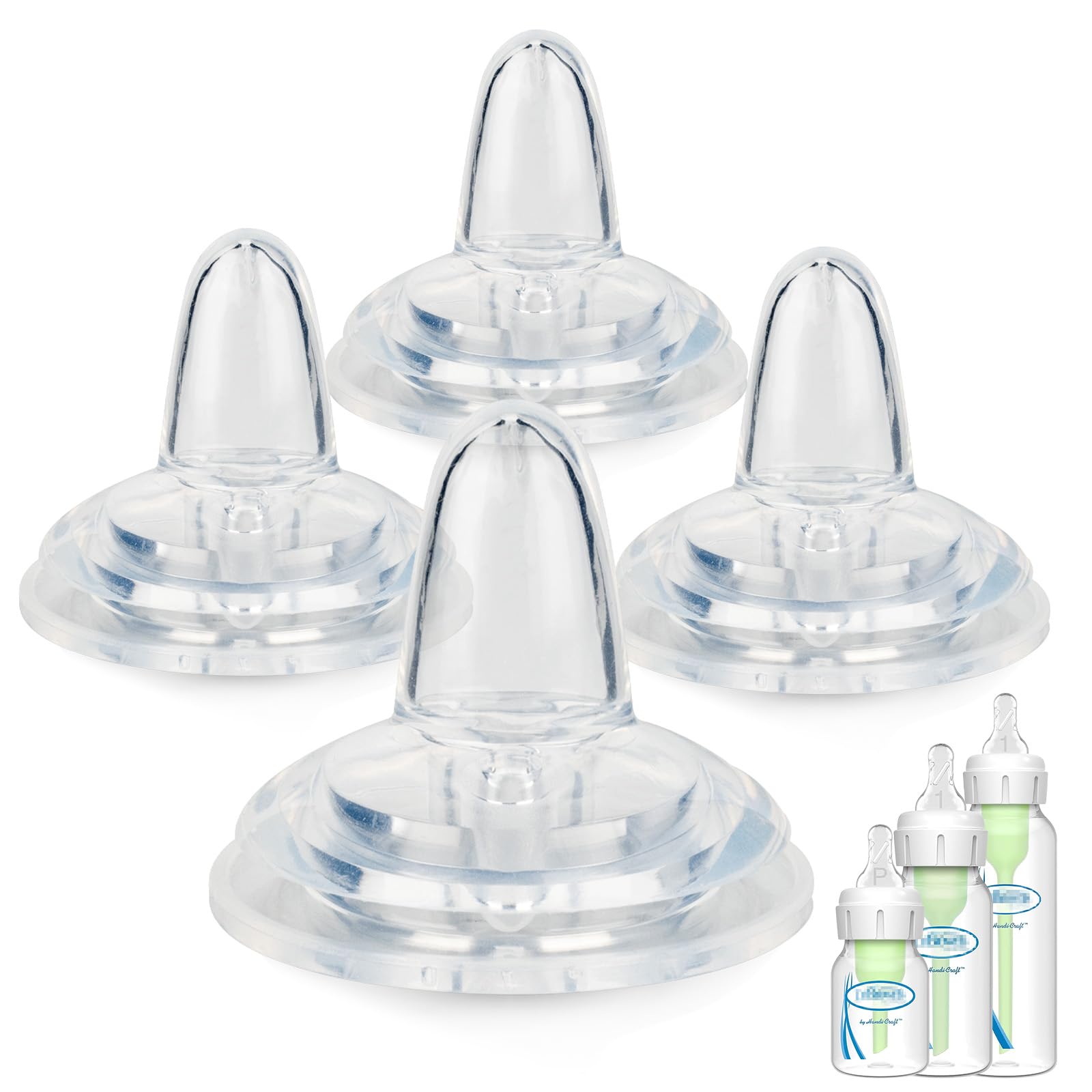 joyfeed sippy nipples with Dr. Brown's narrow bottle compatibility for easy straw conversion.