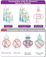joyfeed sippy nipples with leak-proof backflow to help prevent spills.
