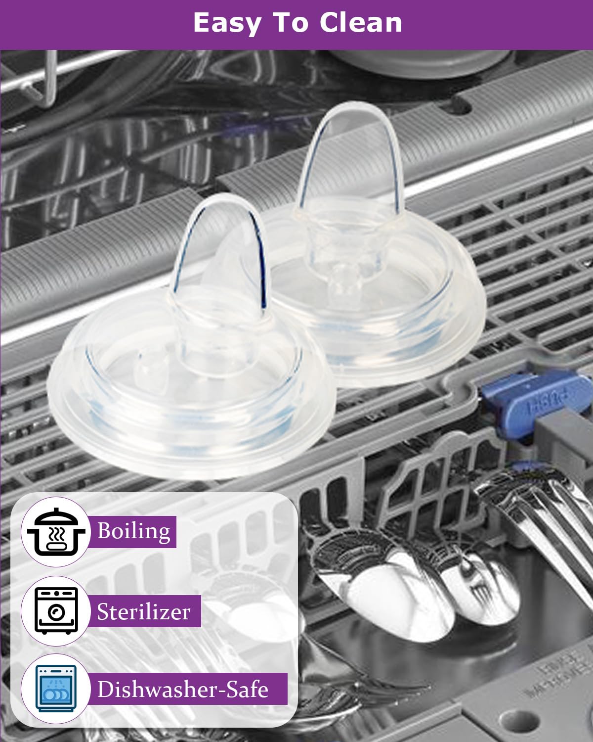 Joyfeed nipple designed for babies 6 months and up