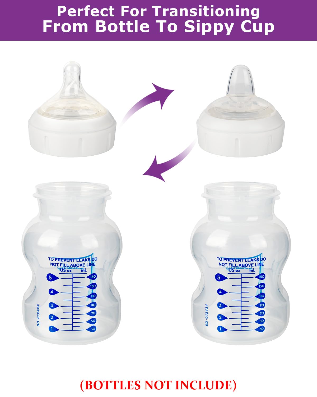 Joyfeed nipple with automatic flow adjustment matches baby suction strength