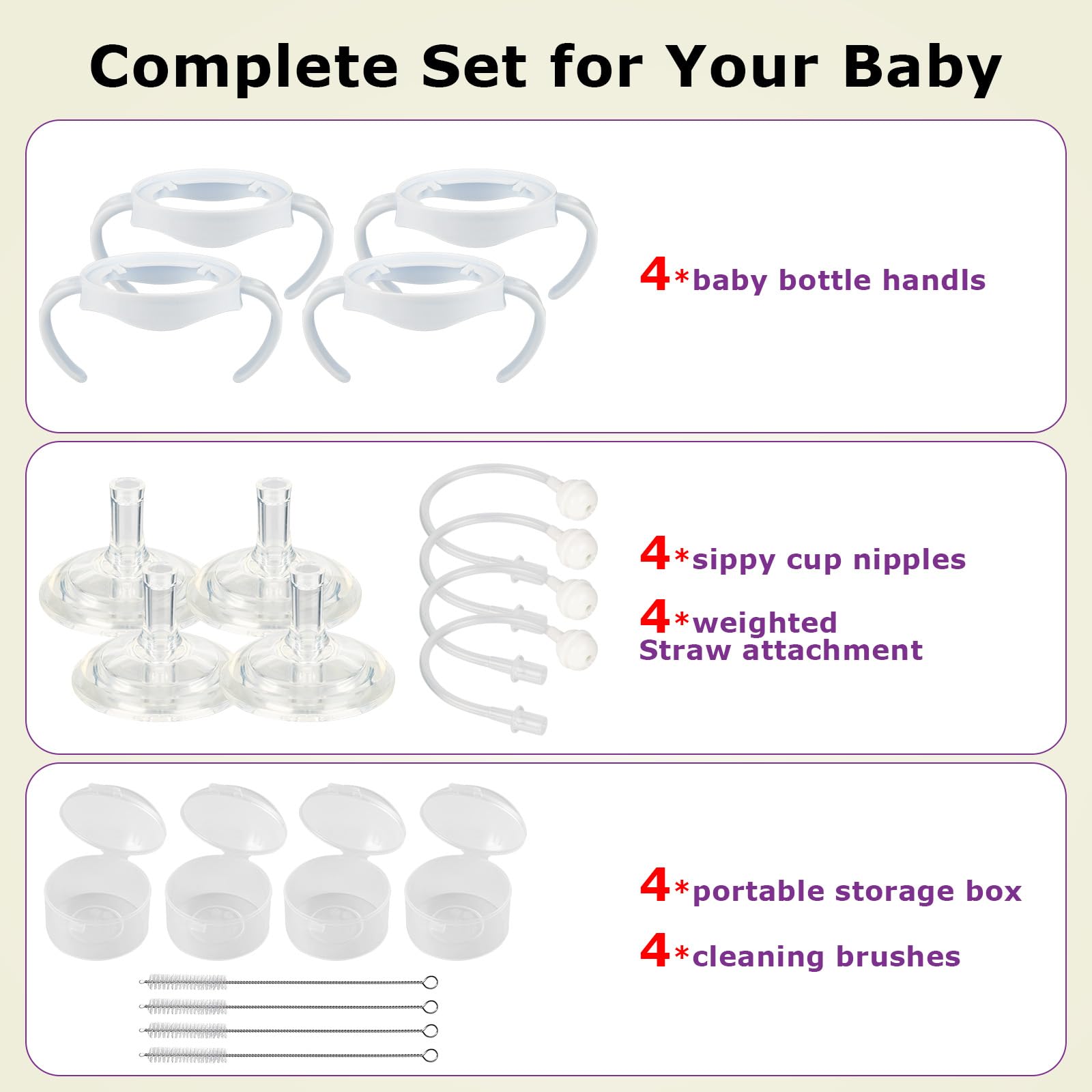 Joyfeed baby-using-straw illustration shows a baby sipping from a converted bottle