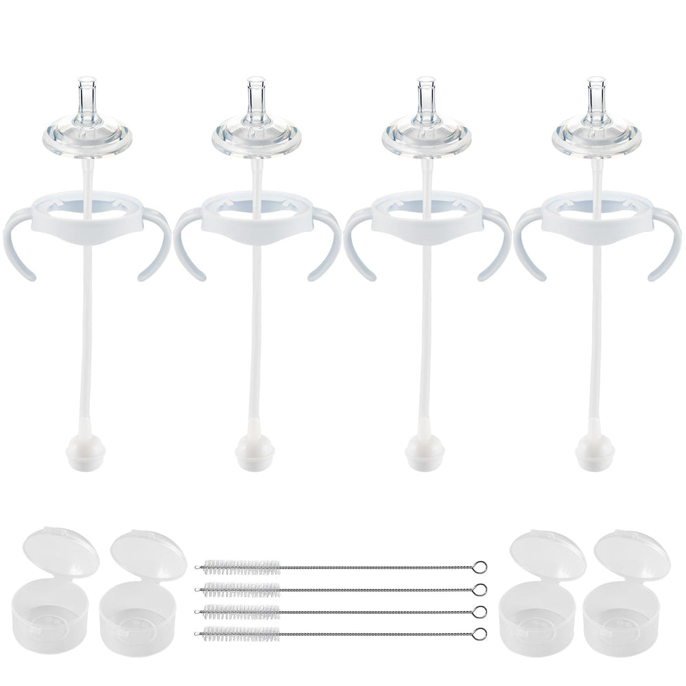 Joyfeed Straw Cup Conversion Kit transforming Philips Avent bottle to a sippy cup with no spills