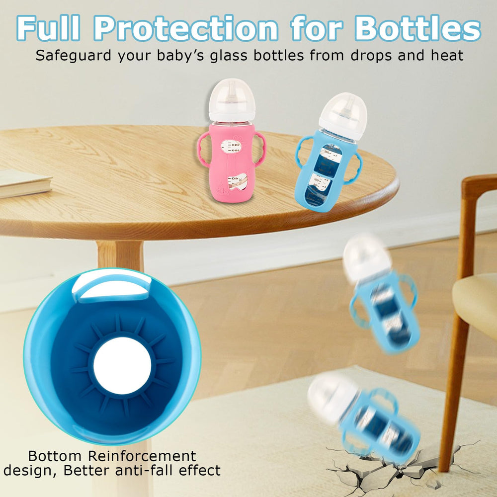 Joyfeed soft silicone spout nipple is gentle on gums for a smooth transition.