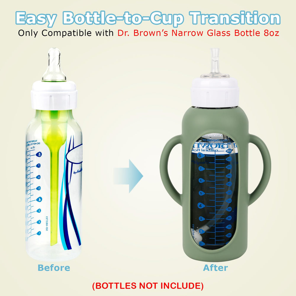Joyfeed weighted straw emphasizes stable sipping for on-the-go feeding.