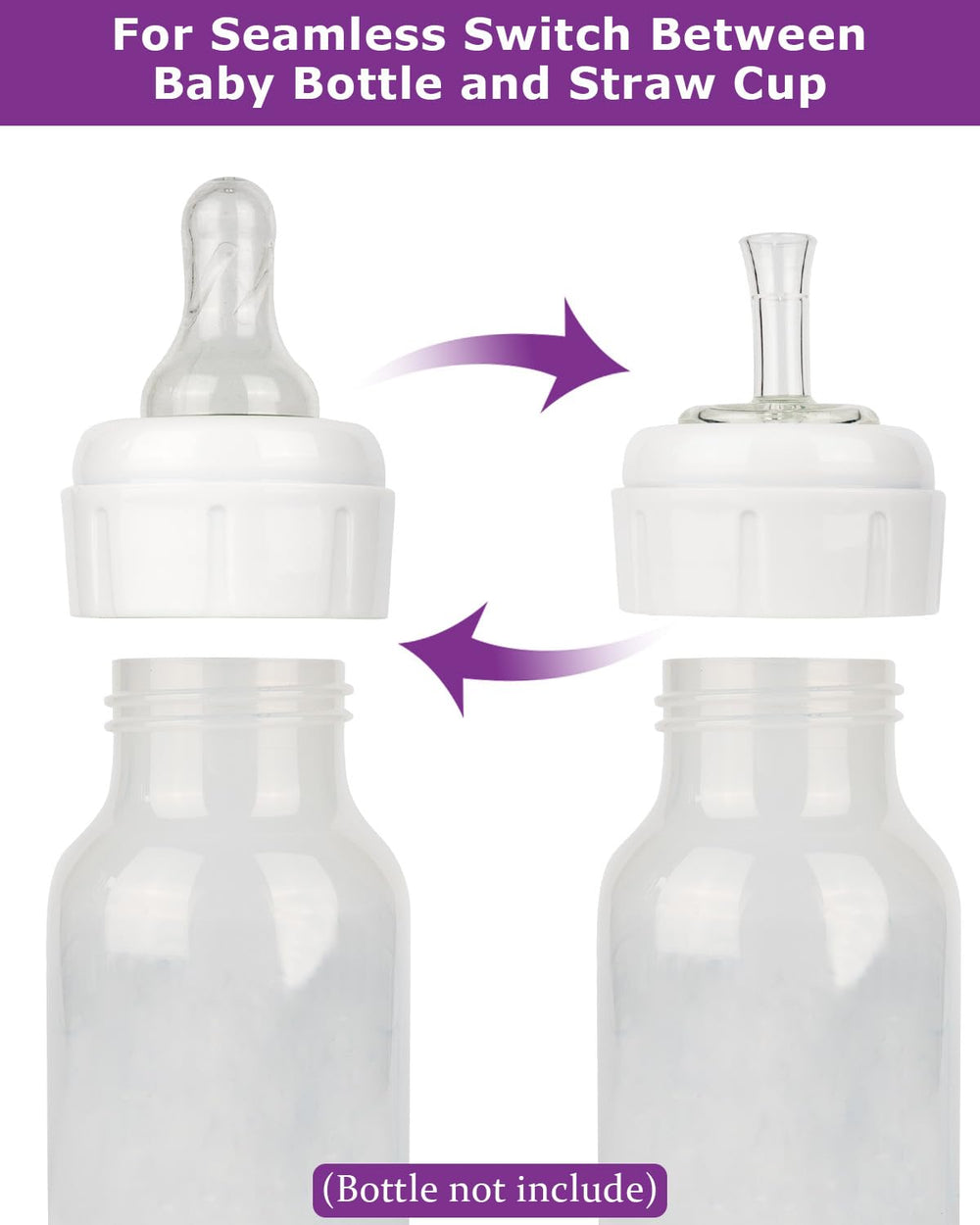 Joyfeed transitional nipple with variable flow suitable for 6 months and older.