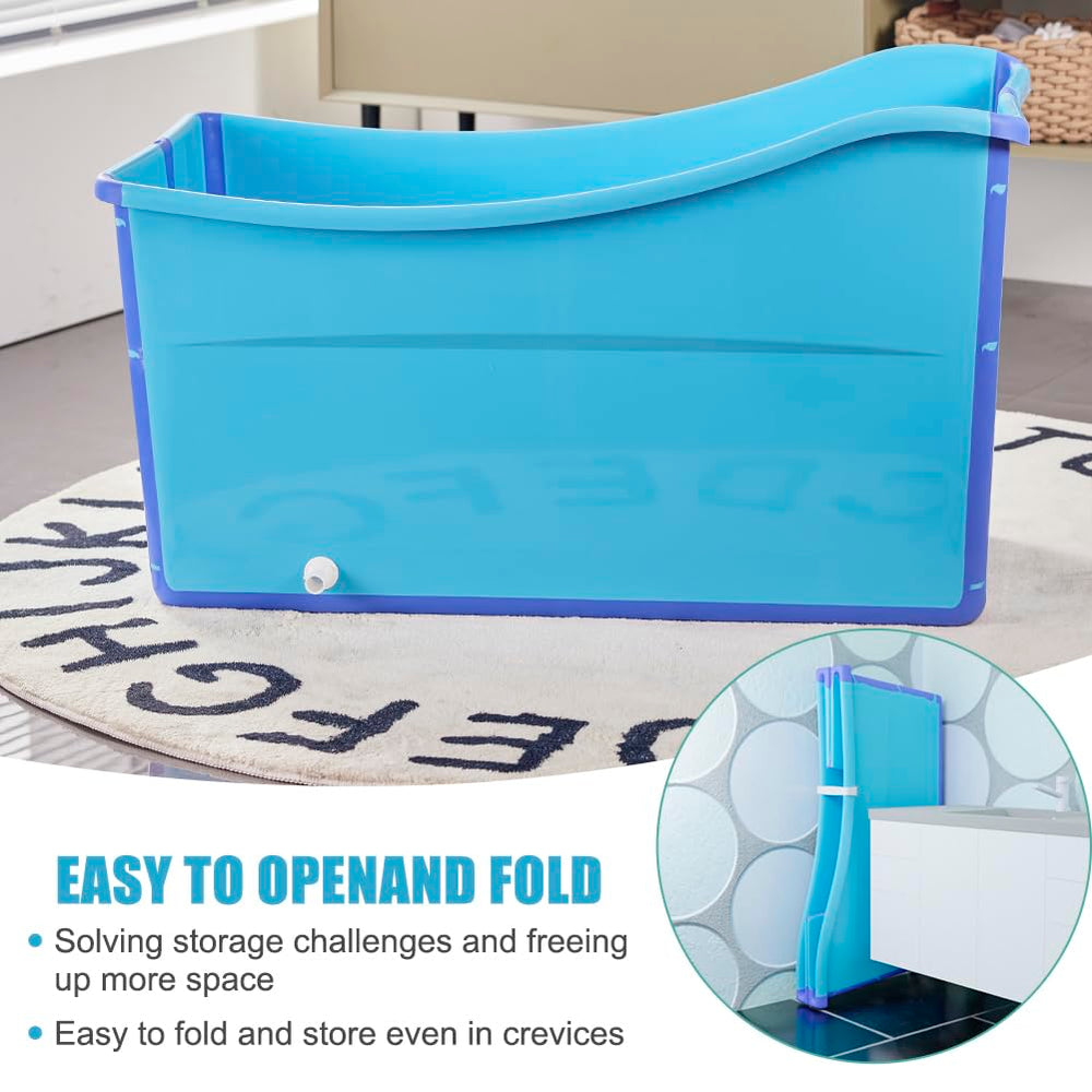 joyingbaby foldable bathtub travel-use for family trips and hotels