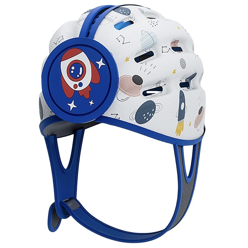 joyingbaby Rocket Baby Helmet front view shows lightweight protection for active infants.